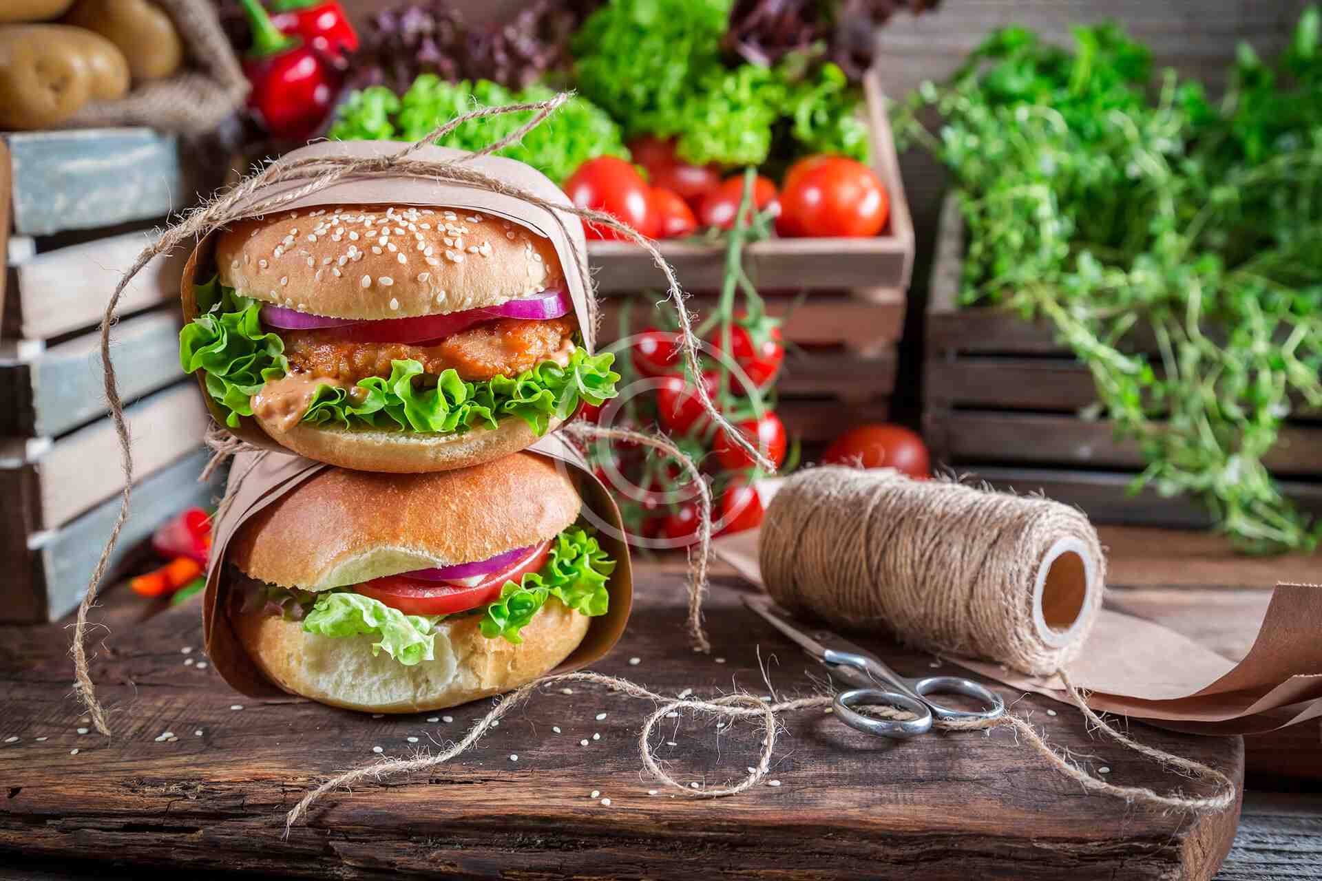 Mushroom Swiss Burger